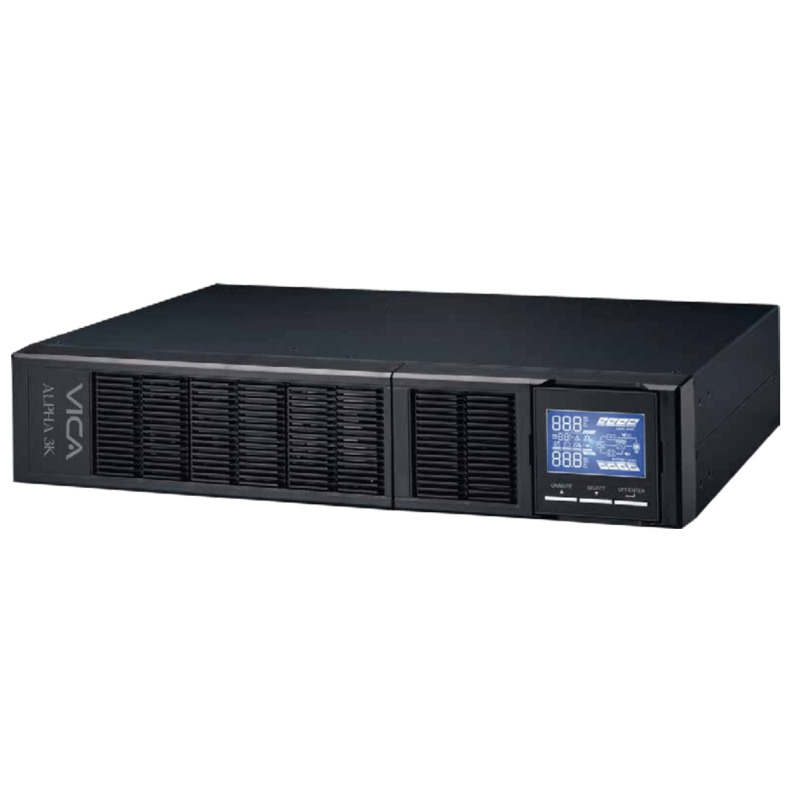 Vica ALPHA 3K sistema de alimentación ininterrumpida (UPS) Doble conversión (en línea) 3 kVA 3000 W 8 salidas AC